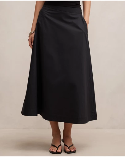 Forever New - Chrissy Cotton Midi Skirt