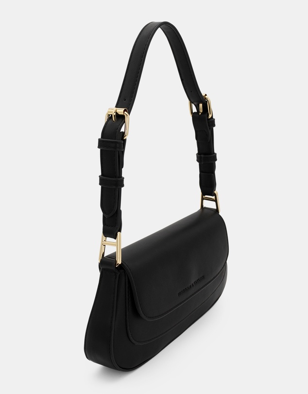 Morgan & Taylor - Hailey Shoulder Bag in Black