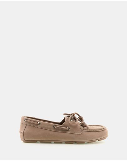 Warm Taupe Leather Nubuck