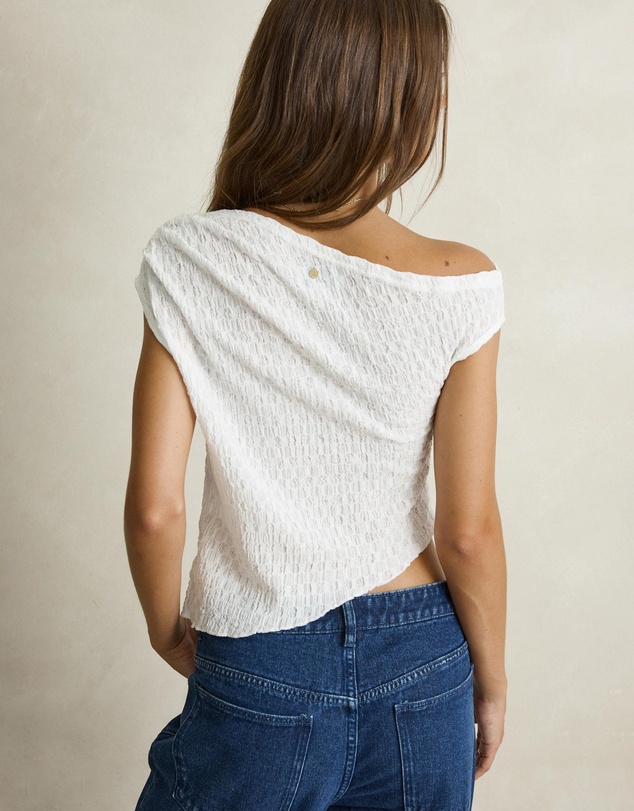 Rhythm - Maya Lace Asymmetric Top