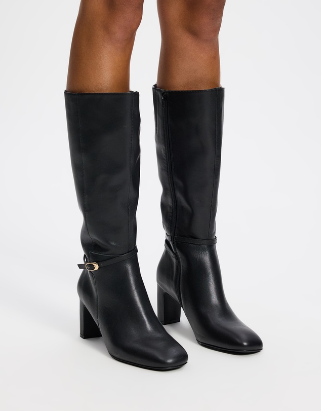Atmos&Here - Maple Knee High Leather Boots
