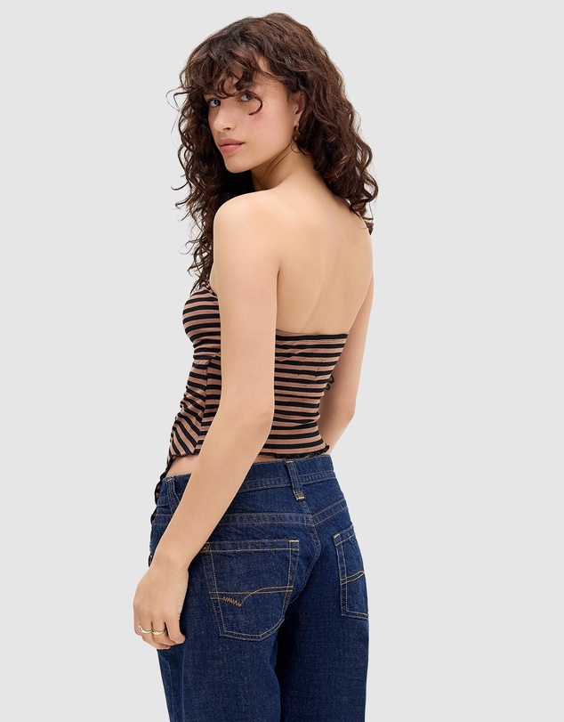 BDG By Urban Outfitters - Striped Ruched Bandeau