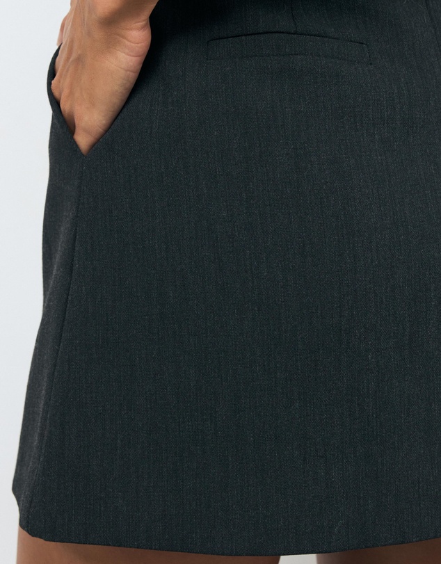 AERE - Alyce Tailored Mini Skirt