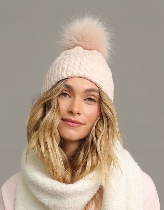 Morgan & Taylor - Miranda Cable Knit Beanie