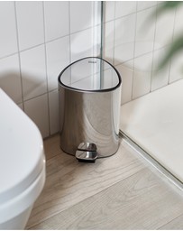 Joseph Joseph - EasyStore™ Luxe Stainless Steel 5L Pedal Bin with Liner Storage