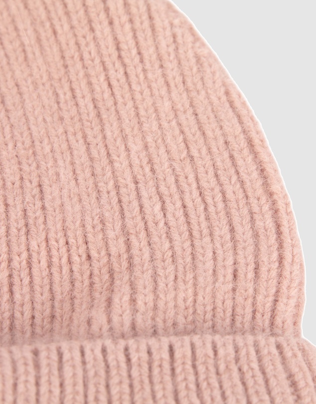 Max Alexander - European Made Pink Soft Wool Beanie
