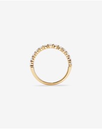 Michael Hill - 0.75 Carat TW Laboratory-Grown Diamond Wedding Band in 10kt Yellow Gold