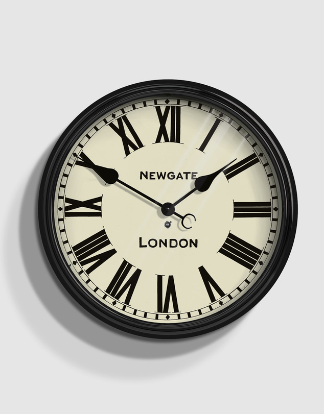 Newgate - Newgate Battersby Clock Black