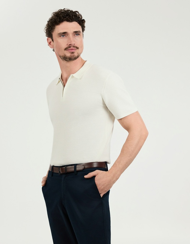 Tarocash - Omal Zip Knit Polo