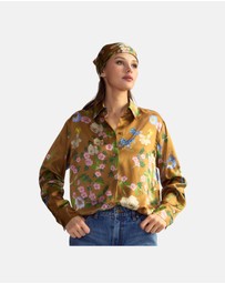 Cynthia Rowley - Bloom Silk Scarf