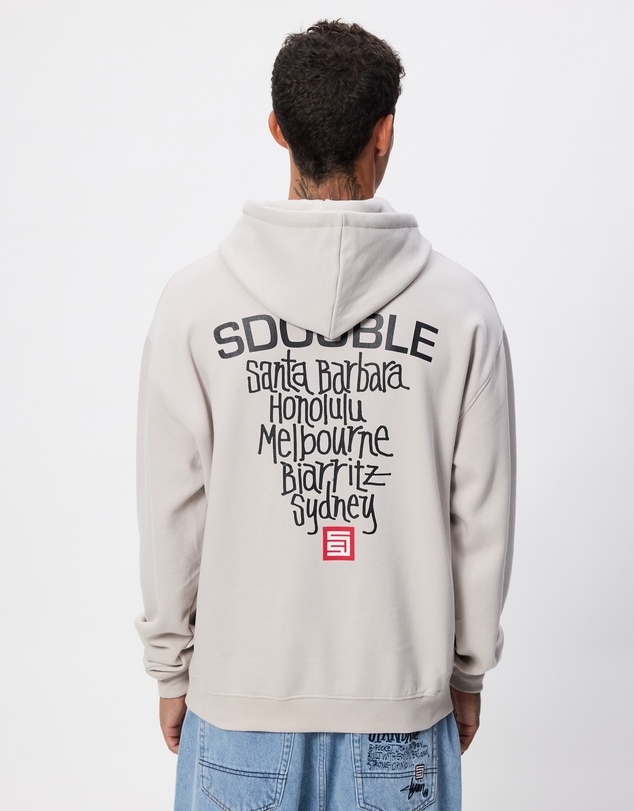 S Double - Cities Fleece Hood