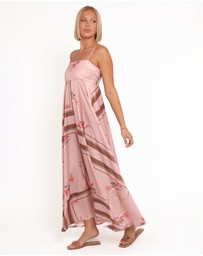 Petal & Pup - Elanor Maxi Dress - Pink Cocoa