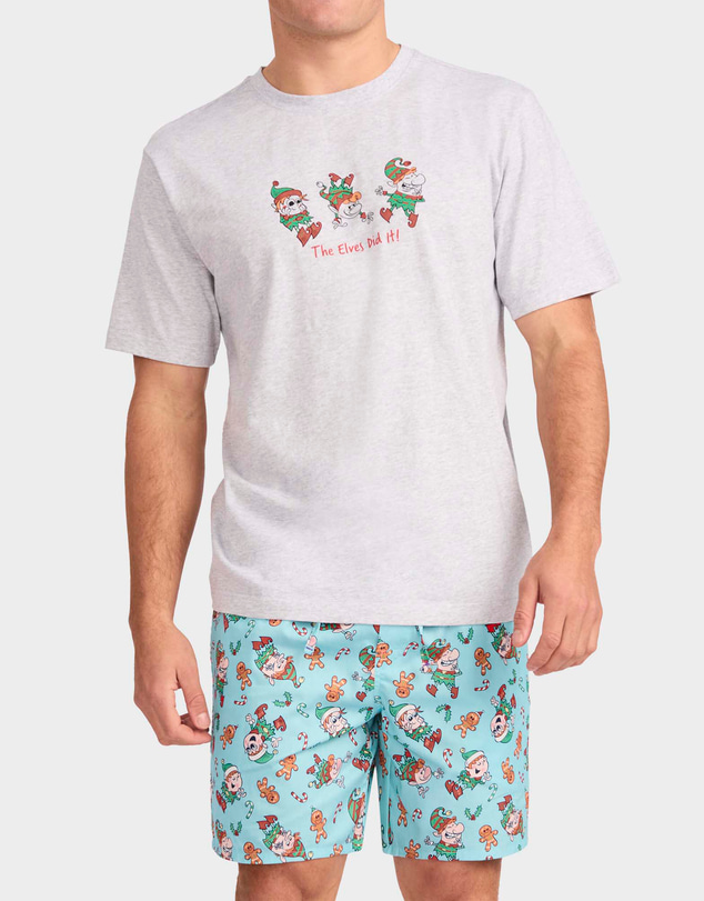 Mitch Dowd - Mitchdowd Elf Squad Cotton Pyjama Set