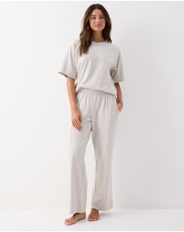 Wanderluxe Sleepwear - Florence Top Stone