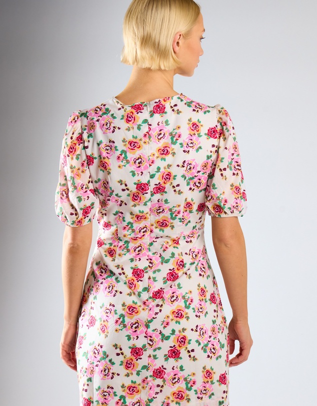 Glamorous - Round Neck Mini Drerss