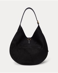 Polo Ralph Lauren - Polo ID Suede Large Shoulder Bag