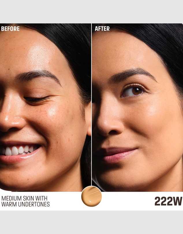 MAKE UP FOR EVER - HD Skin Perfecting & Balancing Foundation 222W