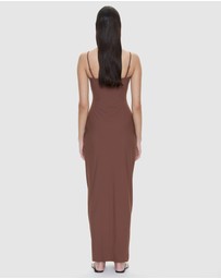 Christopher Esber - Arced Ruched Lycra Dress