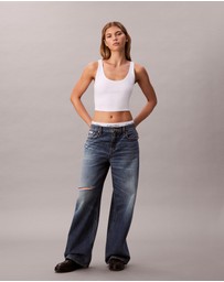 Calvin Klein Jeans - Low Rise Baggy Jeans