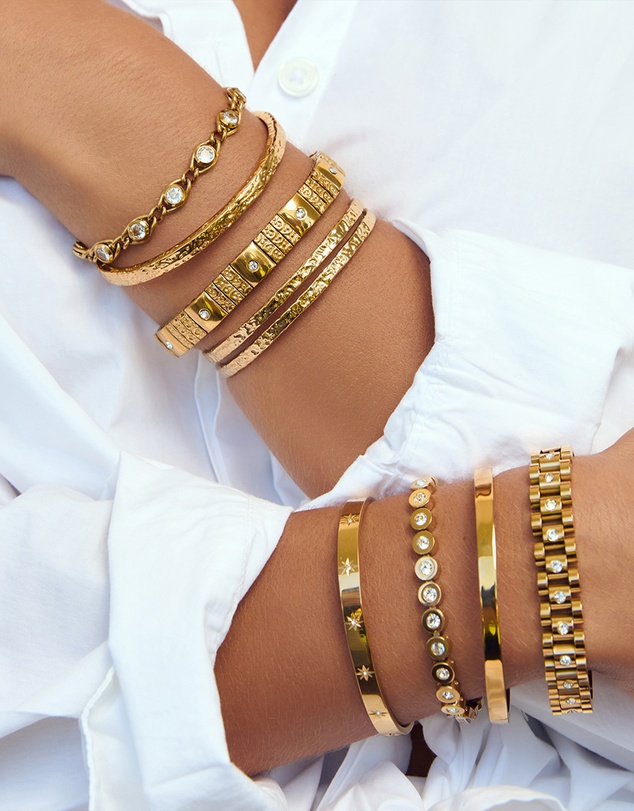 Arms Of Eve - Elodi Gold Cuff Bracelet