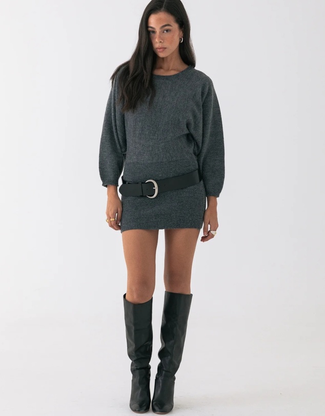 Style Addict - Knit Mini Dress