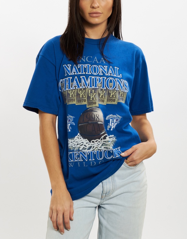 Vintage by The Real Deal - Pre Loved - 1998 NCAA Kentucky Wildcats Tee