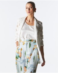 Fate + Becker - Worth It Lace Blazer
