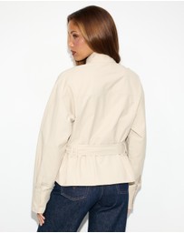 Dazie - Emery Funnel Neck Jacket