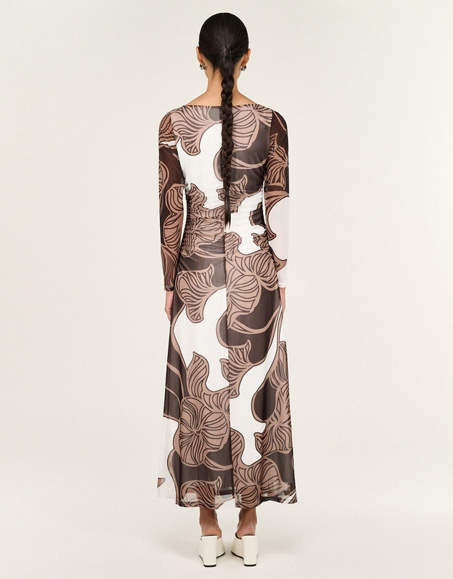 Staple the Label - Ulla Mesh Midi Dress