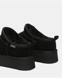 EVERAU - Australian Shepherd Ugg Nano Classic Platform Cow Suede Upper UGG Boots