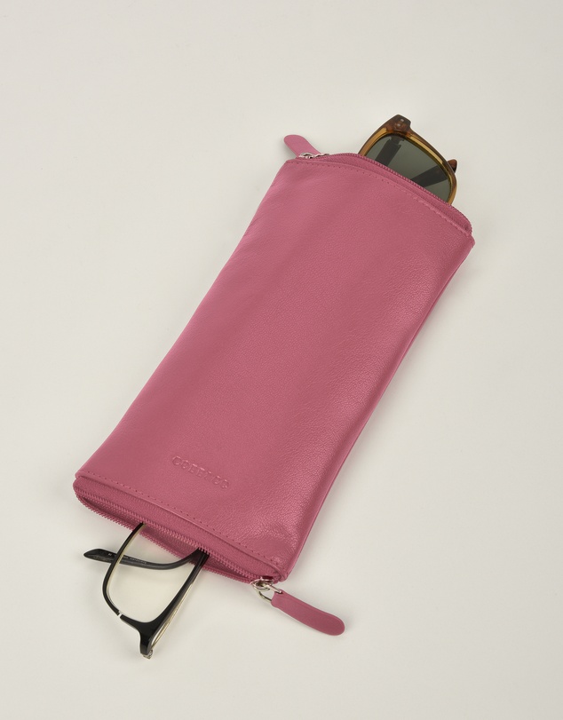 Cobb & Co - Dublin Double-Sided Leather Glasses Pouch