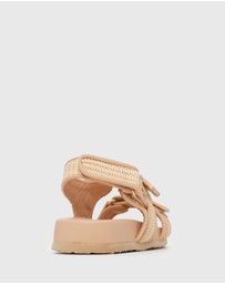 Betts - Majorca Junior Ankle Strap Footbed Sandals