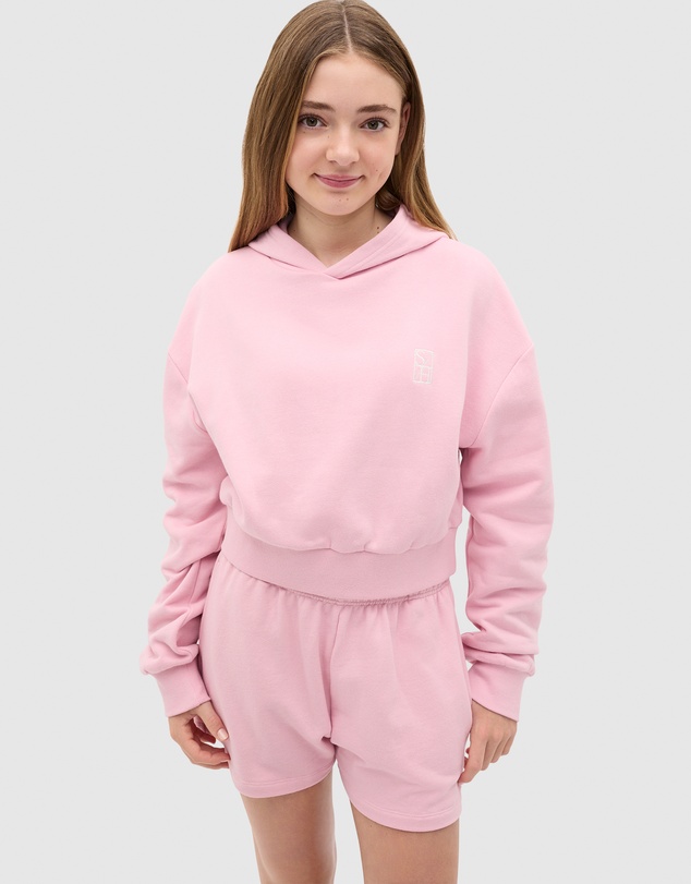 Seed Heritage - Logo Cropped Hoodie - Teen