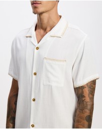 Rhythm - Linen Whip Stitch SS Shirt