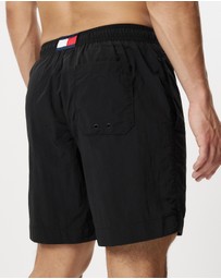 Tommy Hilfiger - Long Drawstring Swim Shorts