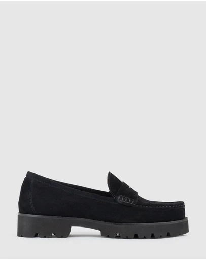 Edward Meller - HENDRIX Penny Loafer on Chunky Sole