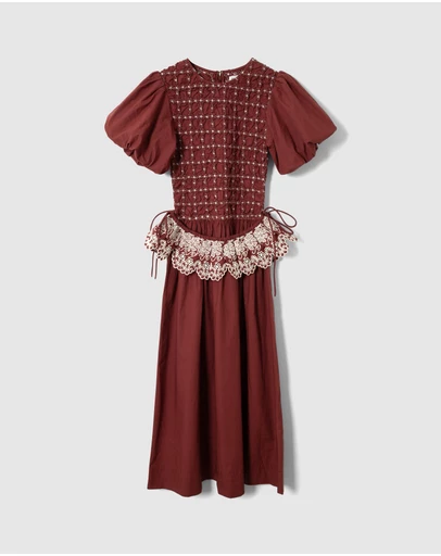 Damson Madder - Audrey Midi Dress