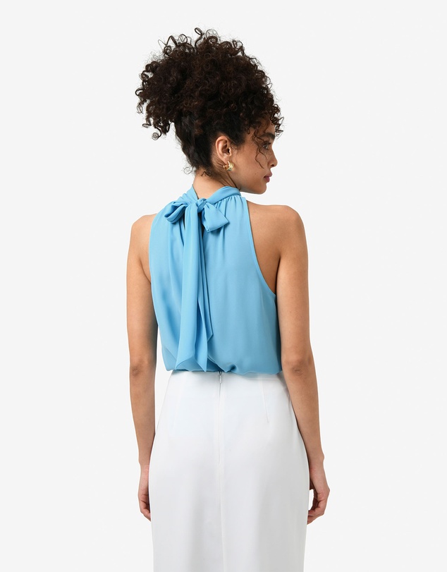 Forcast - Shelby Draped Sleeveless Top
