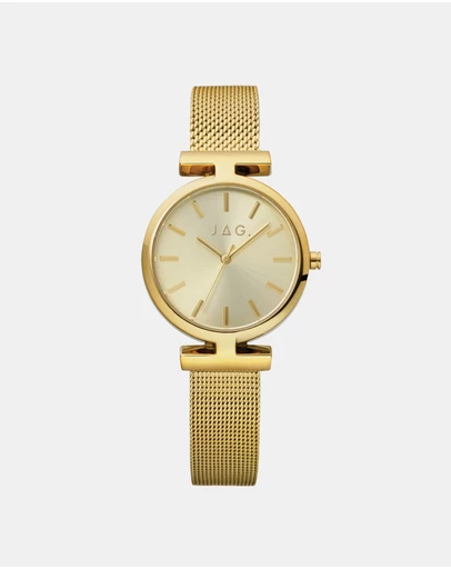 Jag - Mudgee Womens Gold Dial 35mm Gold Watch