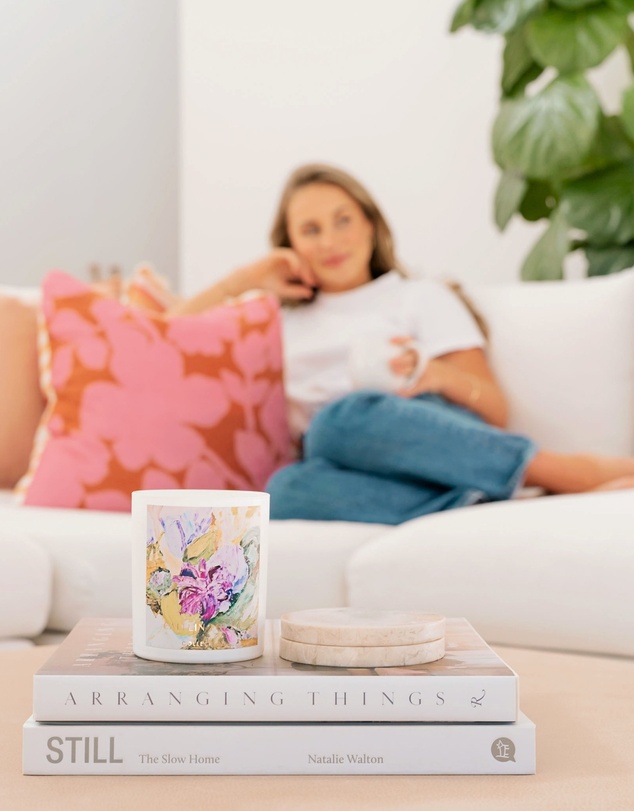 Caitlin Louise Collection - Patchouli & Sandalwood Scented Artist Candle