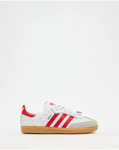 adidas Originals - adidas x Disney Samba OG Comfort Closure Elastic Lace Shoes - Kids-Teens