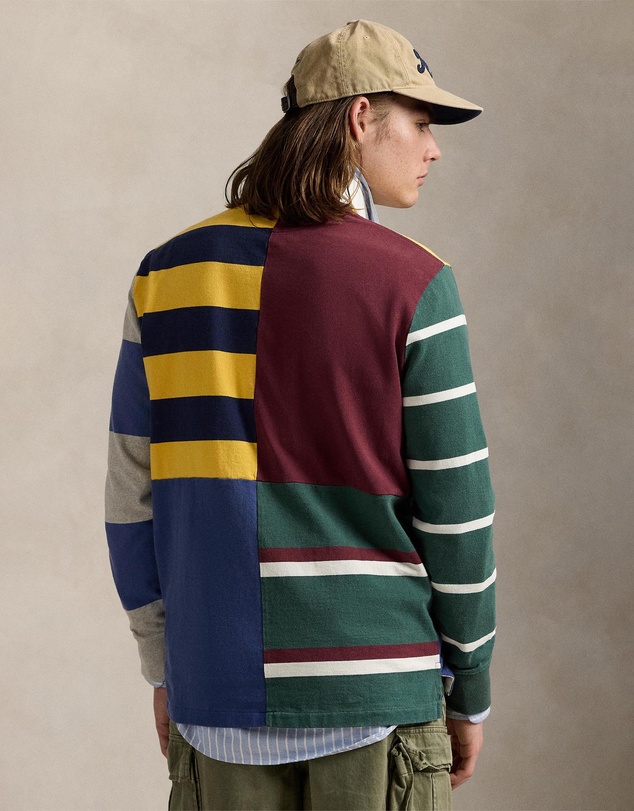 Polo Ralph Lauren - ICONIC EXCLUSIVE - Classic Fit Patchwork Jersey Rugby Shirt