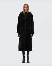 Unreal Fur - Black Bird Coat
