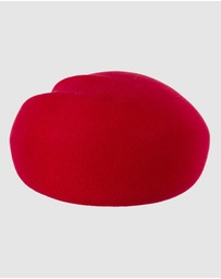 Max Alexander - Winter Red Felt Designer Hat