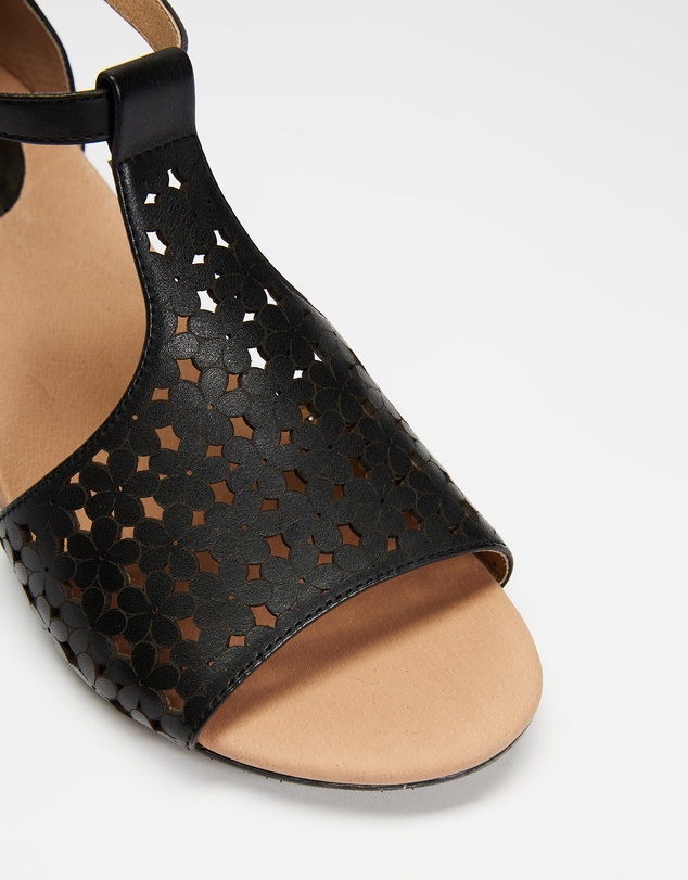 Mia Vita - Keen Heeled Sandal - Black