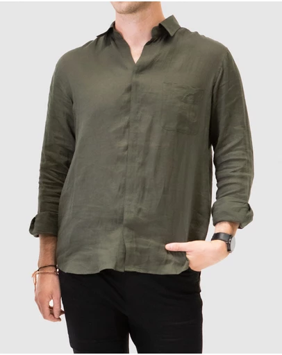 JAM The Label - Adaptive Magnetic Linen Shirt