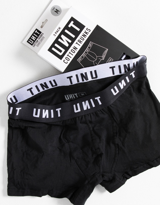 UNIT - UNIT Mens Underwear - Cotton Short Trunks