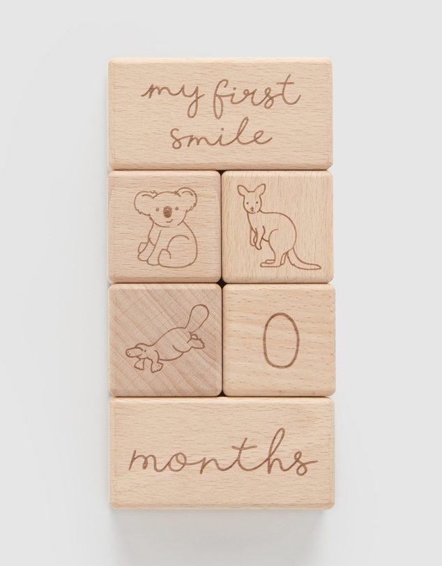 Purebaby - Milestone Blocks - Babies