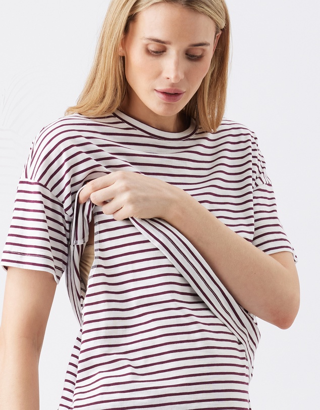 Ripe Maternity - Claudette Nursing Tee