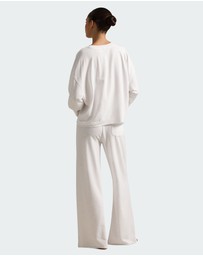 Polo Ralph Lauren - Club Terry Long Sleeve Cotton Jersey Pyjama Set